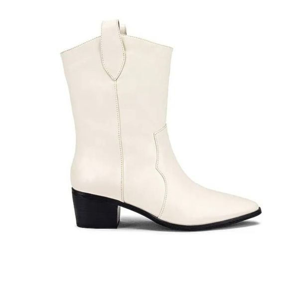 Raye Sunset Pointy Toe Boot in Bone White, sz 8 - Picture 1 of 15